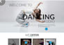 build squarespace dance class website aerobics instructor fitness class website